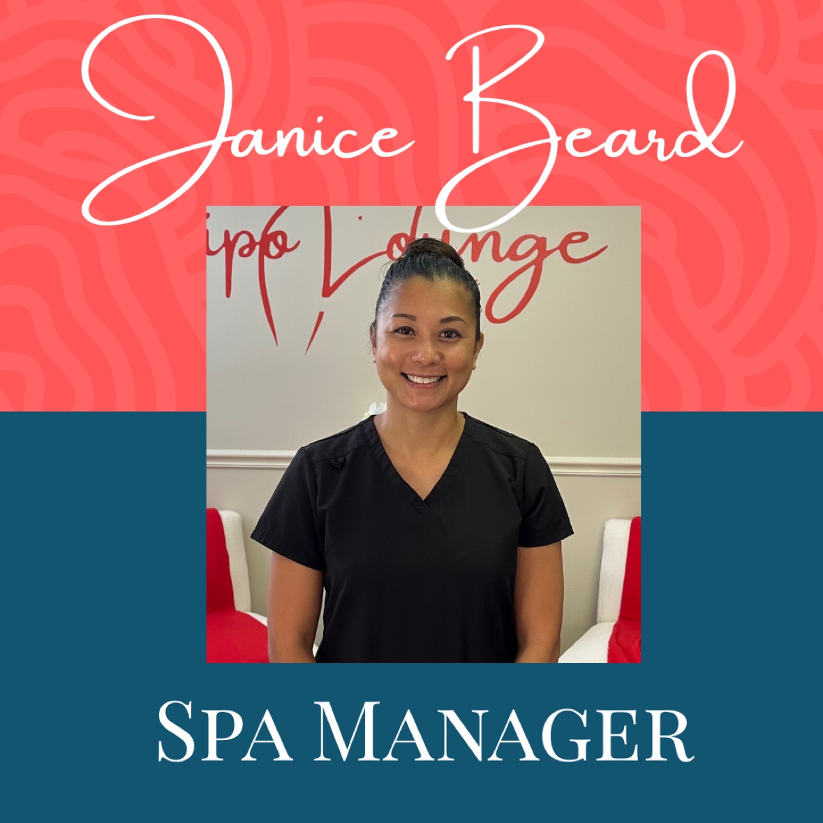 Janice, part of The Lipo Lounge & Spa team